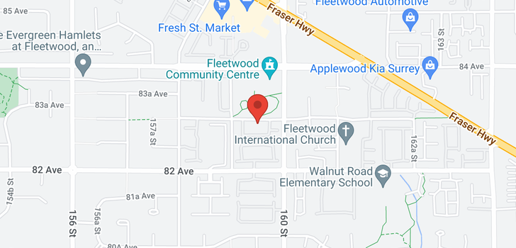 map of 110 15988 83 AVENUE